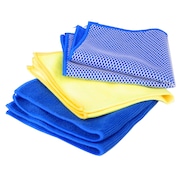 GOODYEAR 3 Pcs Microfiber Cleaning Cloth Set GY2872